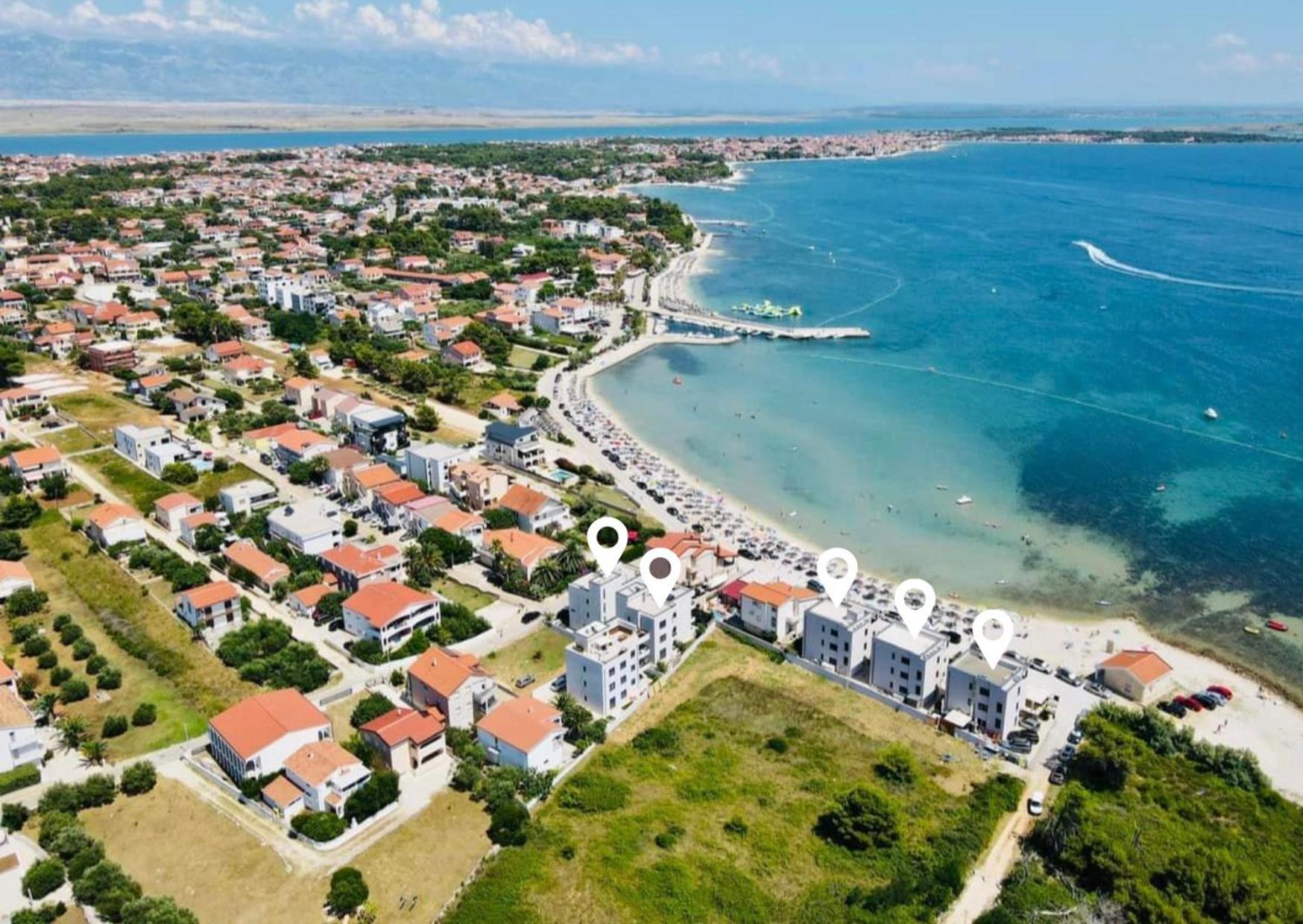 Apartments The Beach Resort Vir Bagian luar foto